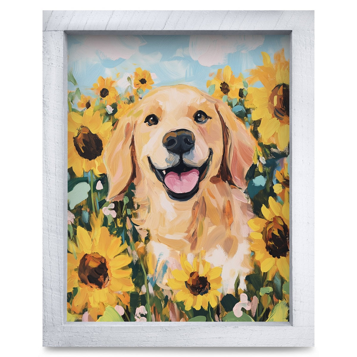 Rustic White frame