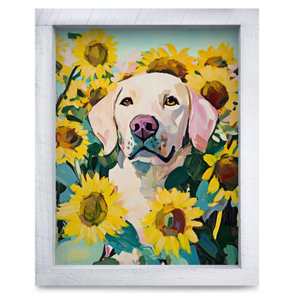 Rustic White frame