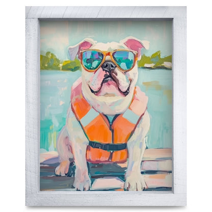Rustic White frame
