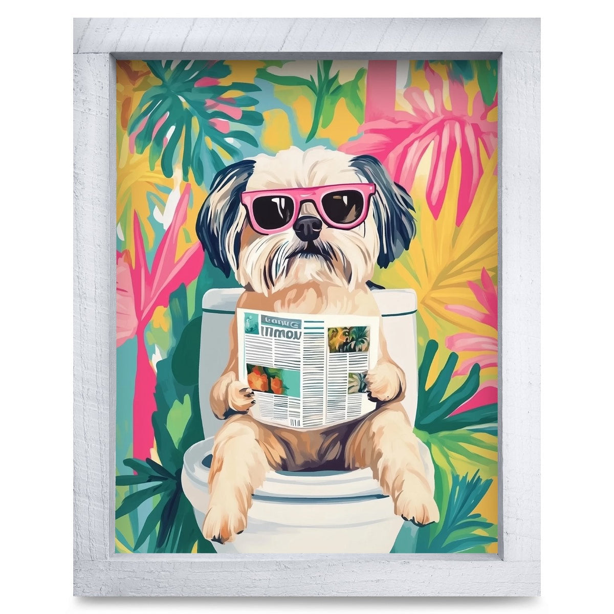 Rustic White frame