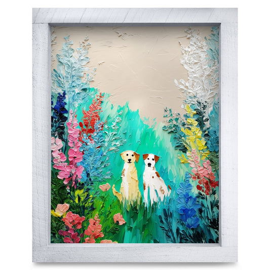 Rustic White frame