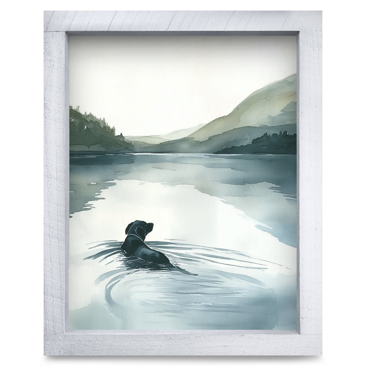 Rustic White frame