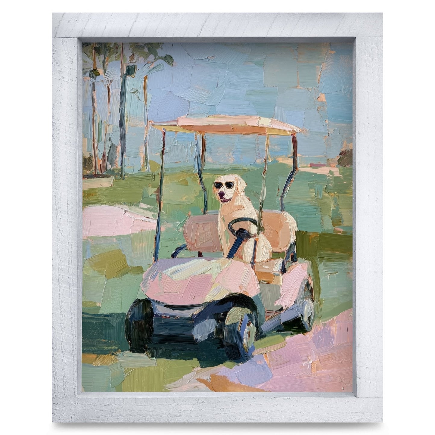 Rustic White frame