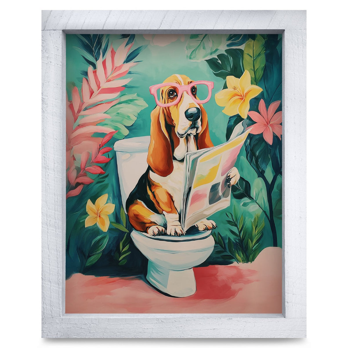 Rustic White frame