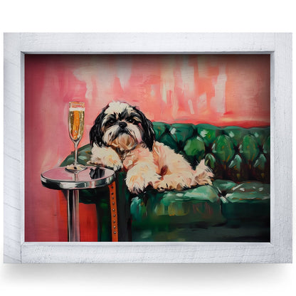 Rustic White frame