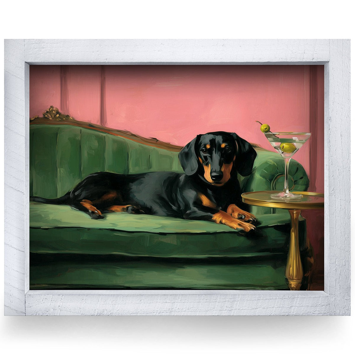 Rustic White frame