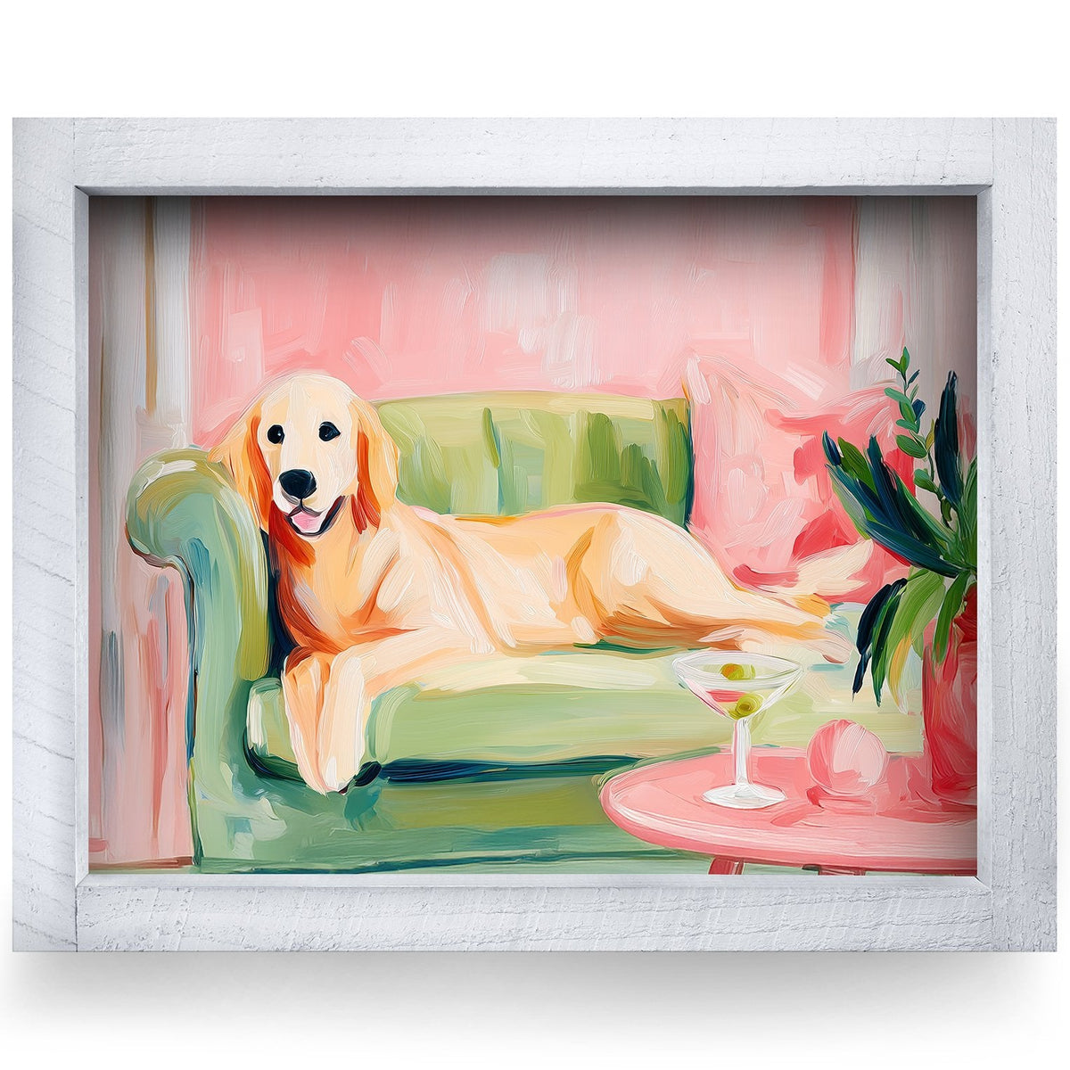Rustic White frame