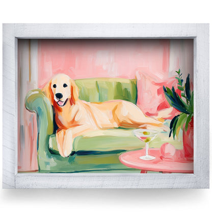 Rustic White frame