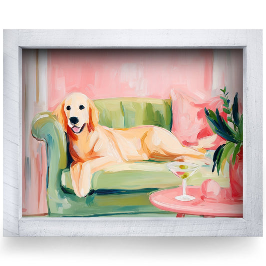 Rustic White frame