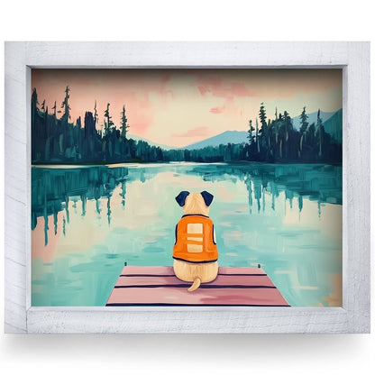Rustic White frame