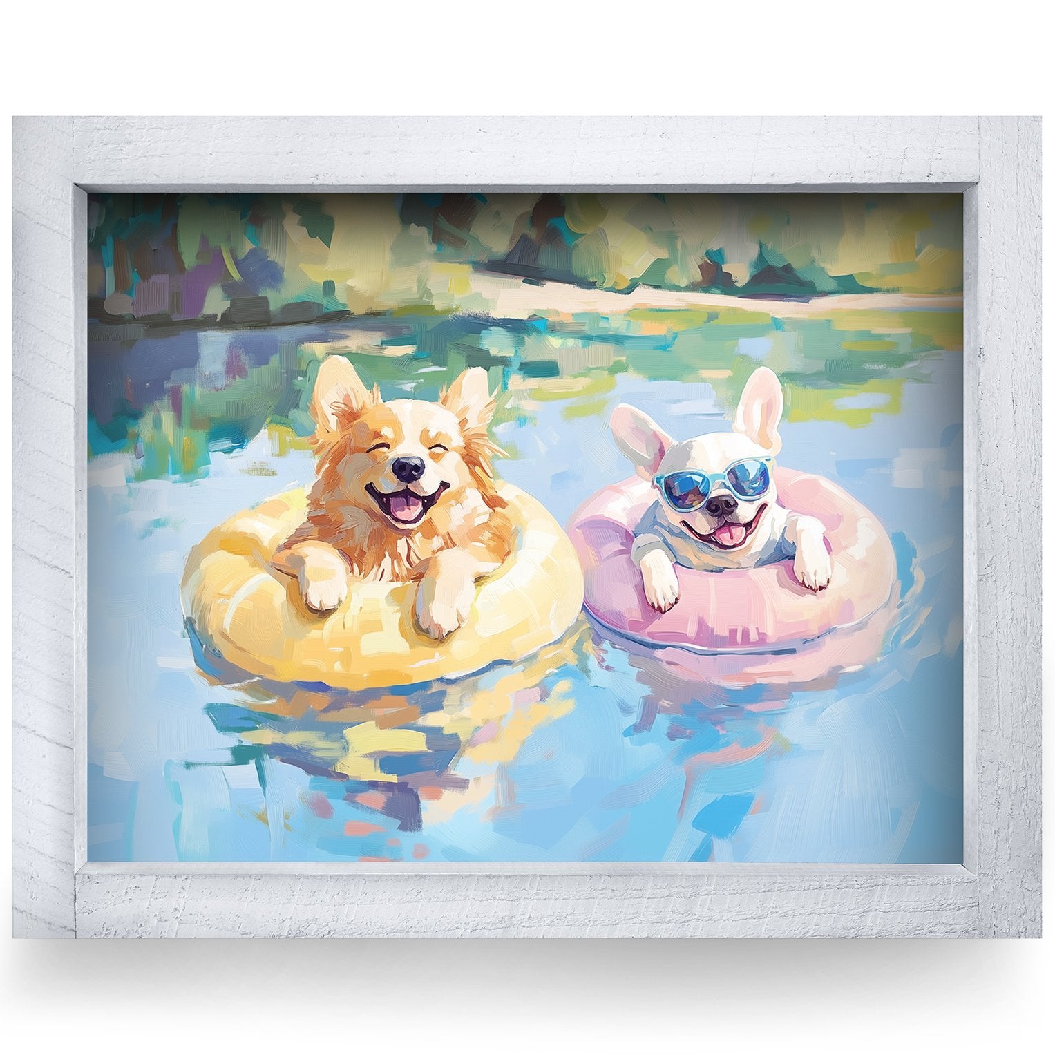 Rustic White frame