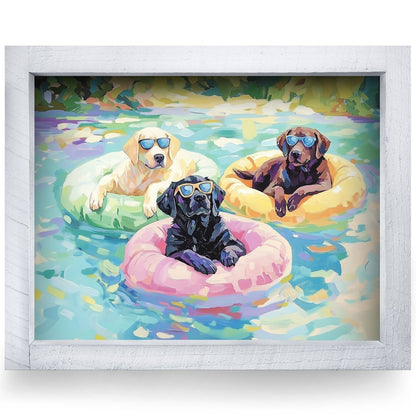 Rustic White frame