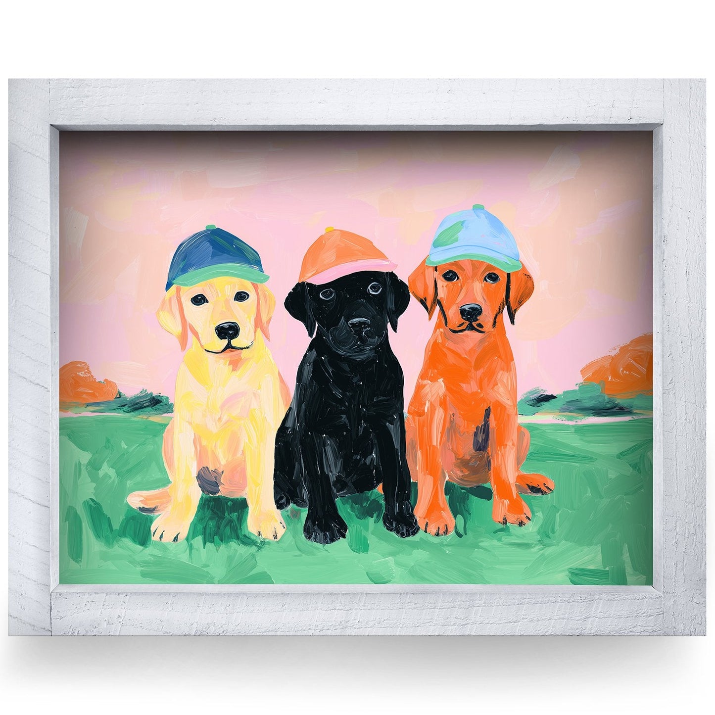 Rustic White frame