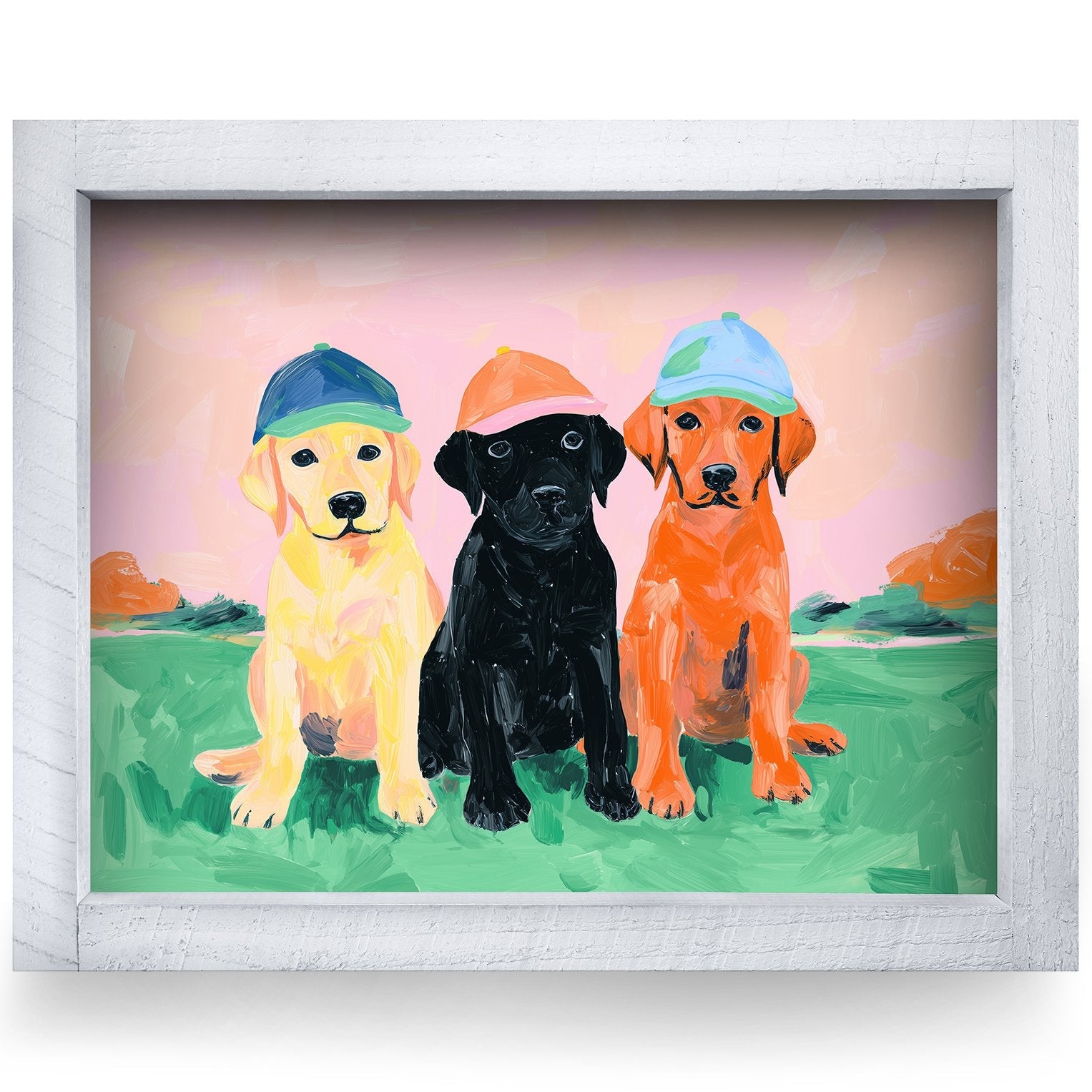 Rustic White frame