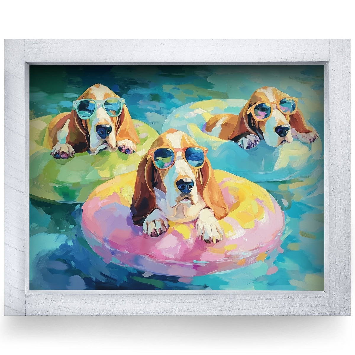 Rustic White frame