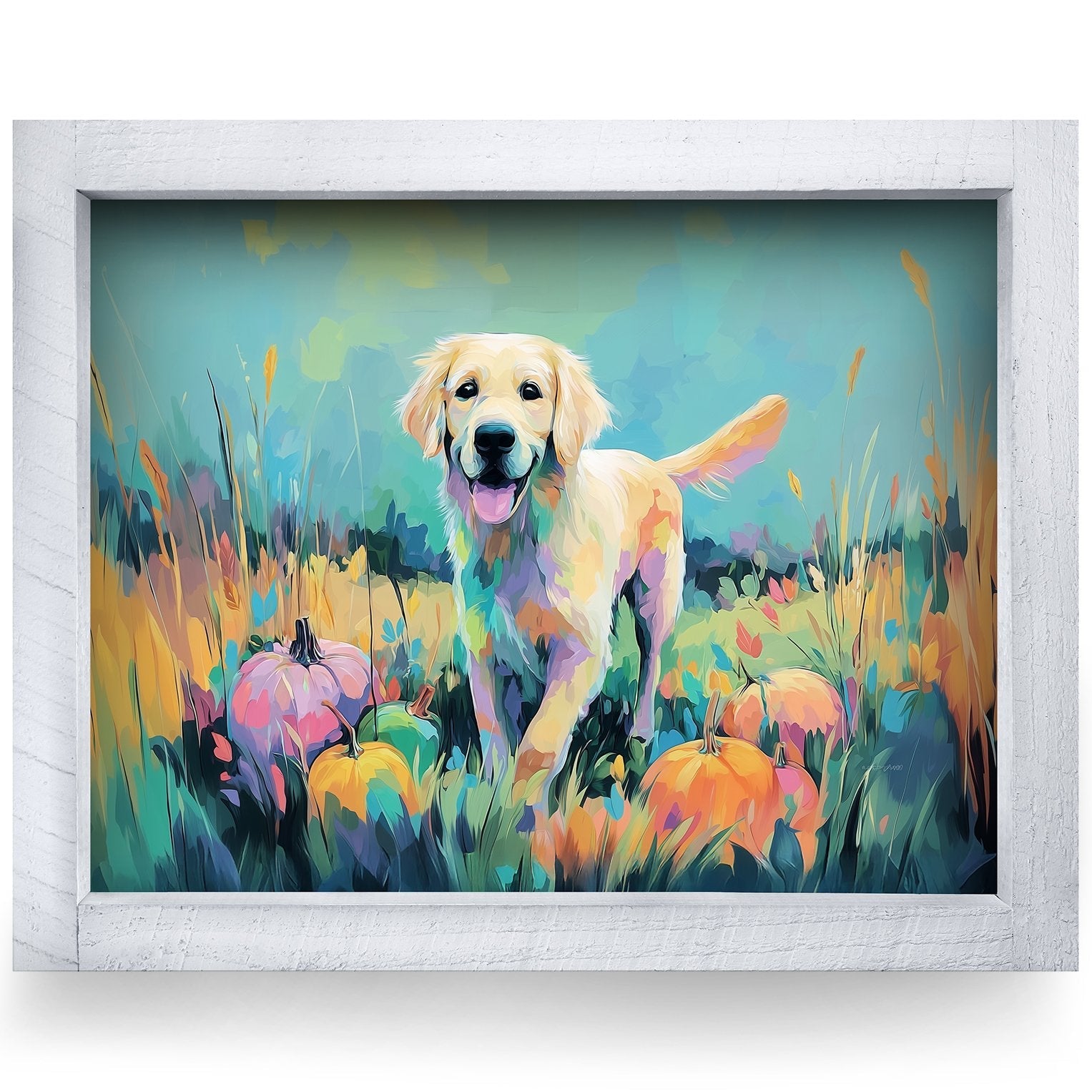 Rustic White frame