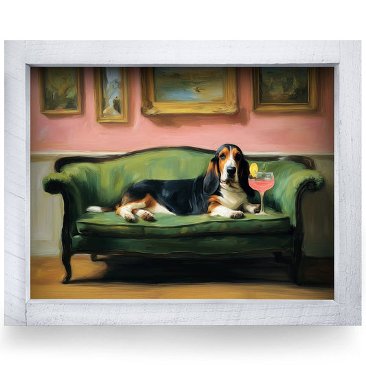 Rustic White frame