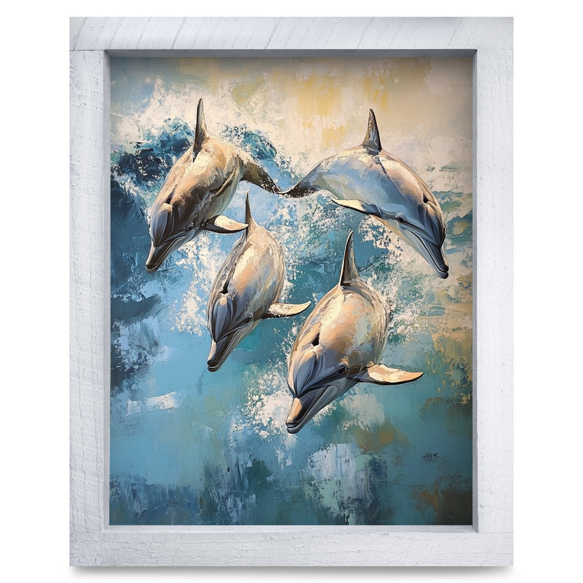 Rustic White frame