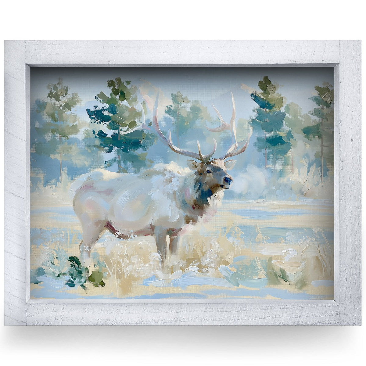 Rustic White frame