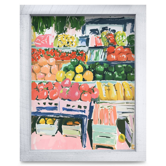 Rustic White frame