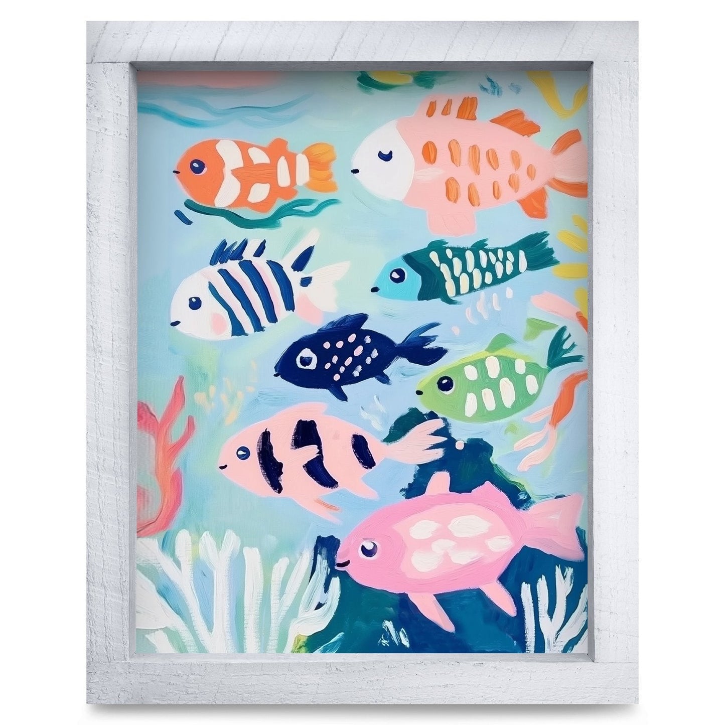 Rustic White frame