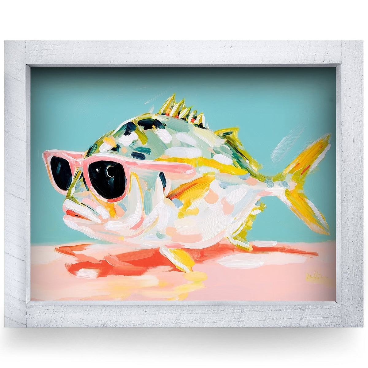 Rustic White frame