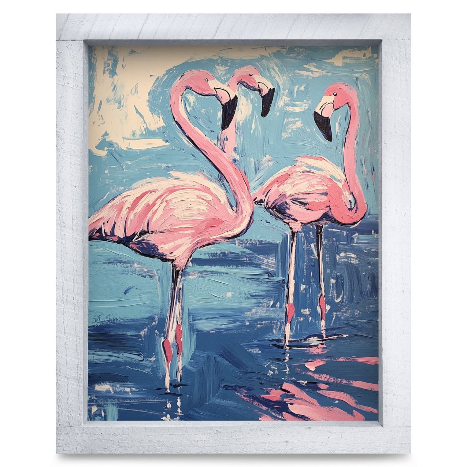 Rustic White frame