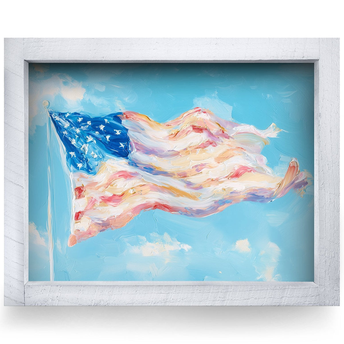 Rustic White frame