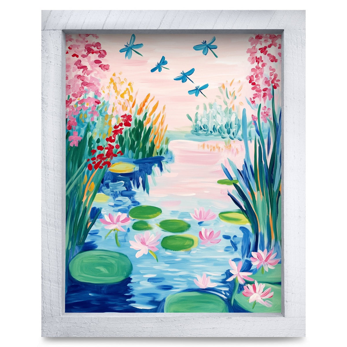 Rustic White frame