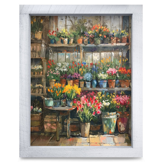 Rustic White frame