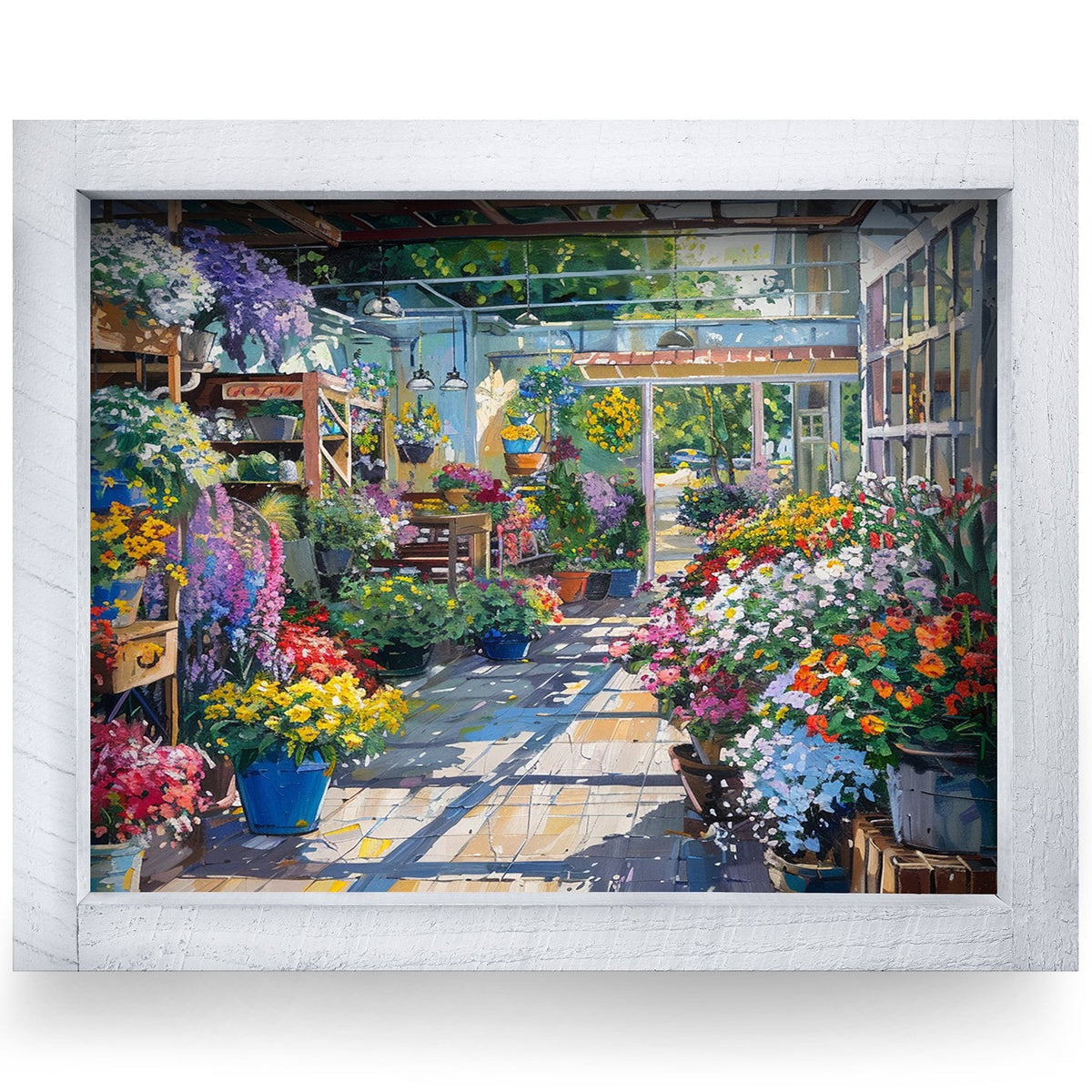 Rustic White frame