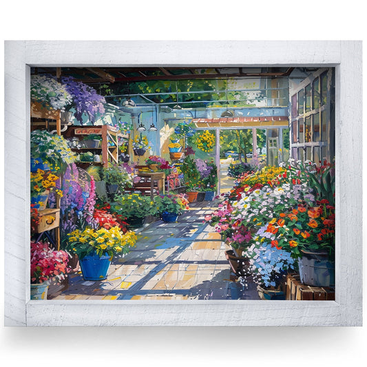 Rustic White frame