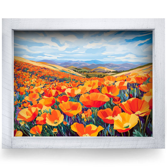 Rustic White frame