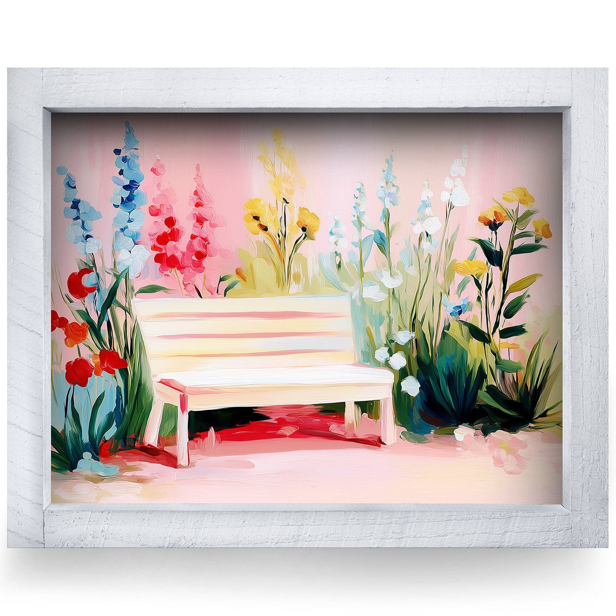 Rustic White frame