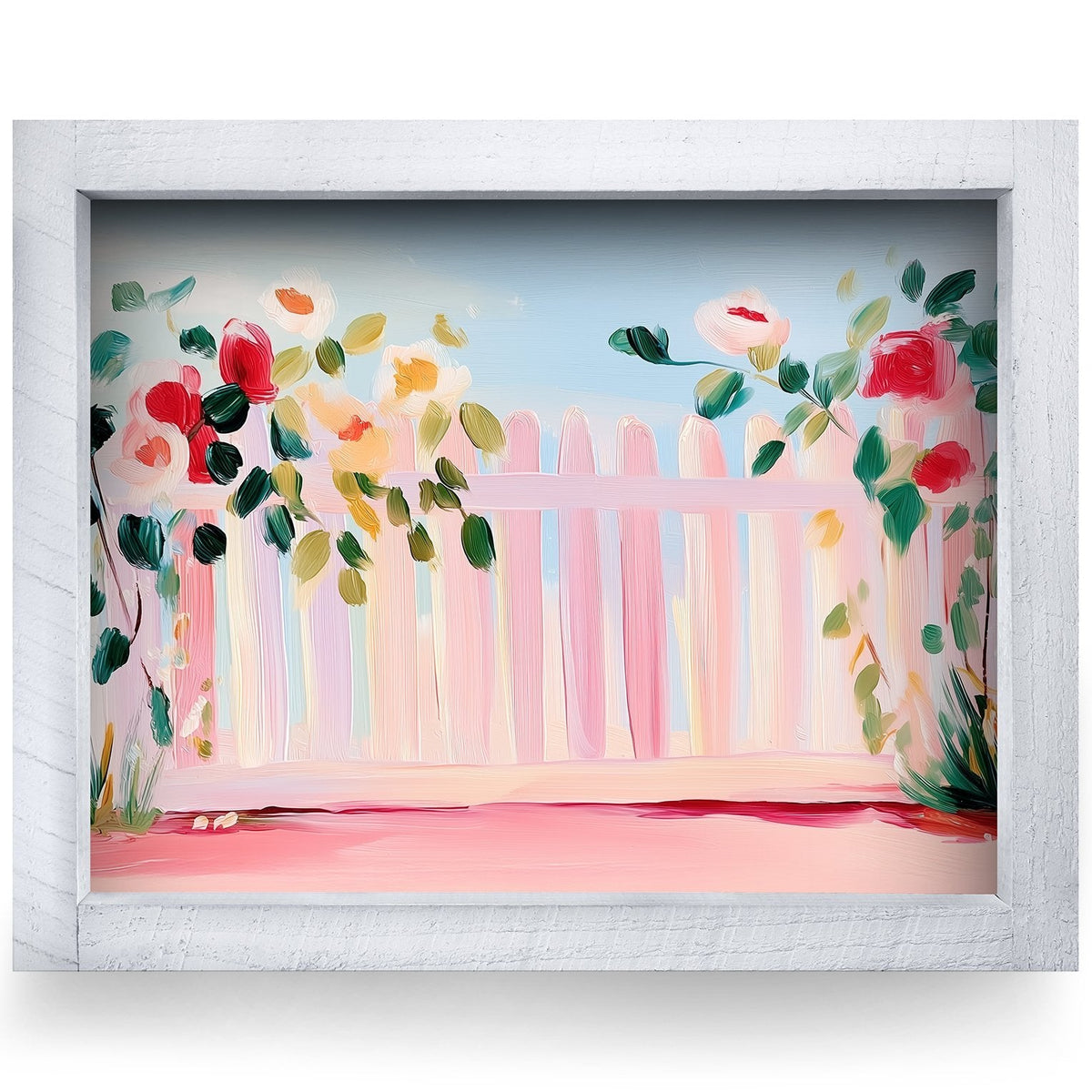 Rustic White frame