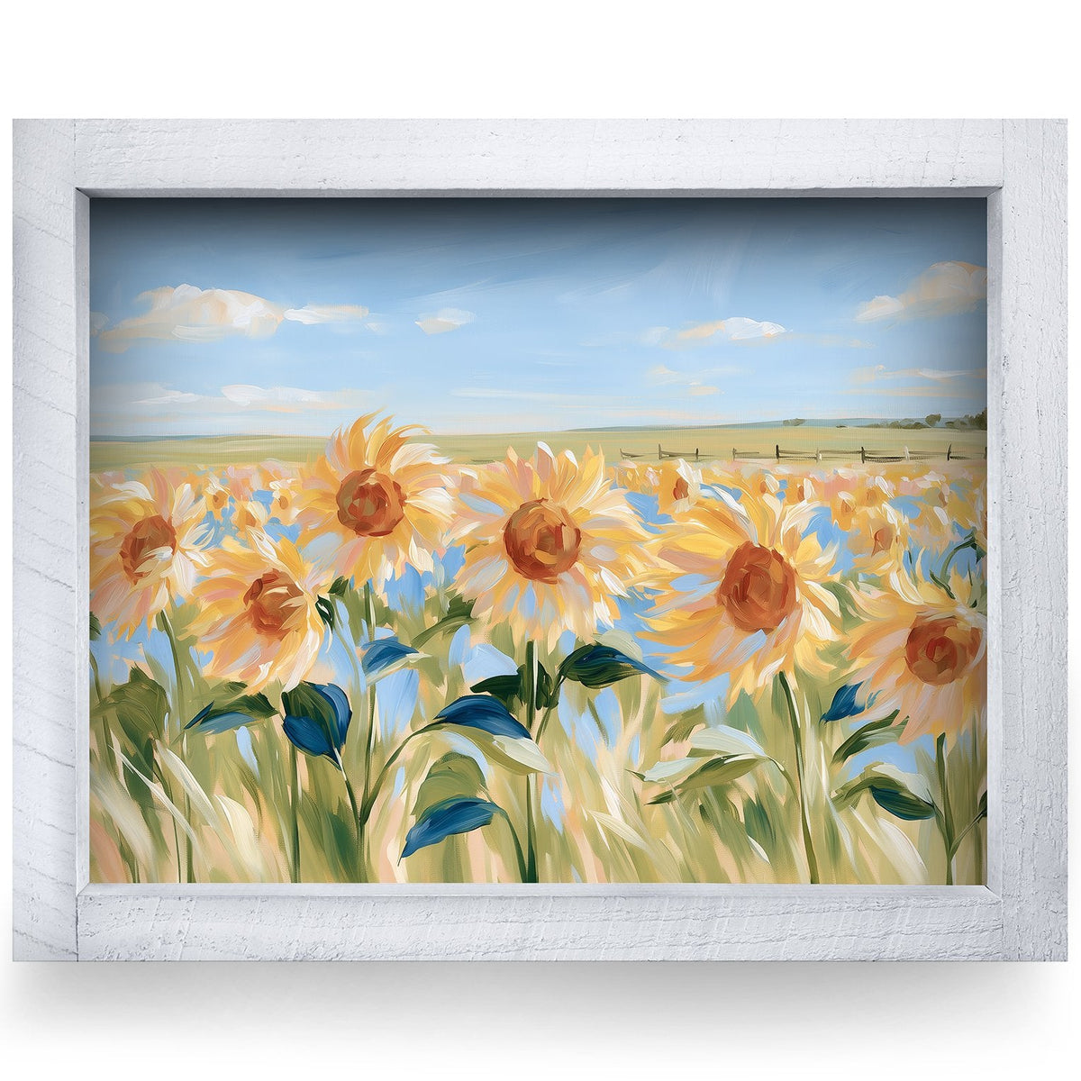 Rustic White frame