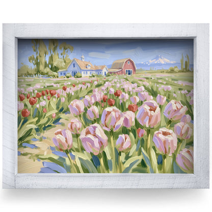 Rustic White frame