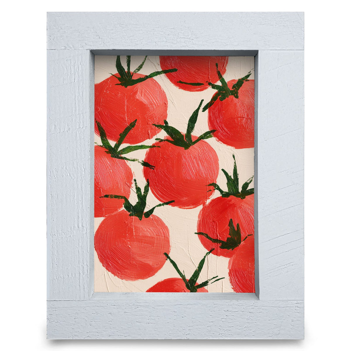 Fresh Tomatoes | Real Wood Framed Wall Art Print