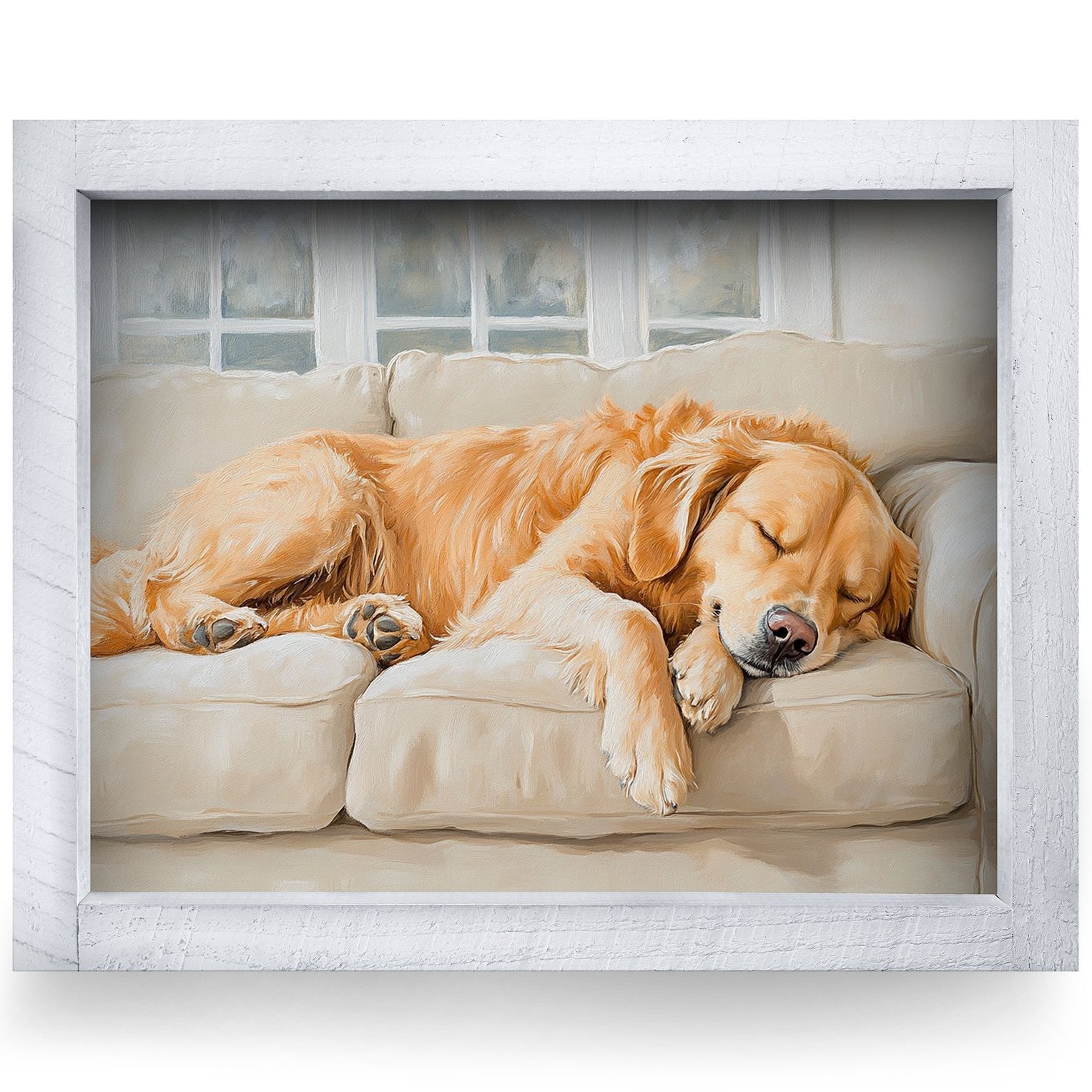 Rustic White frame