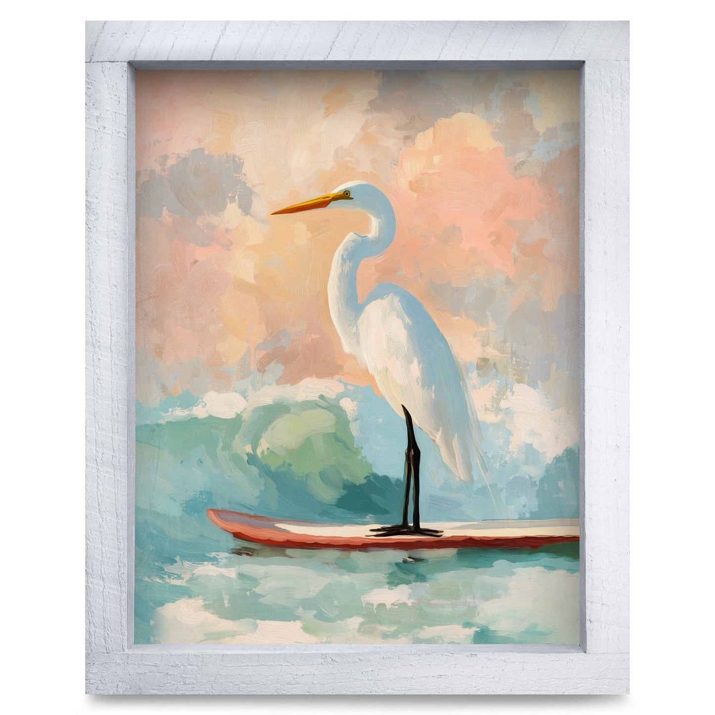 Rustic White frame