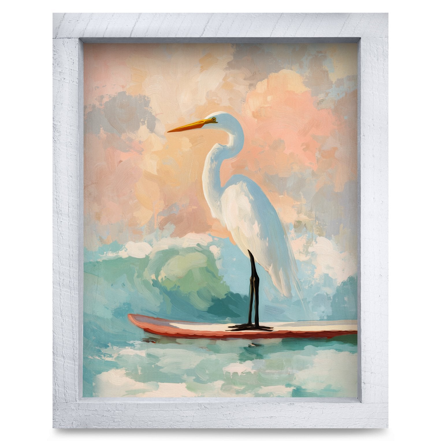 Rustic White frame