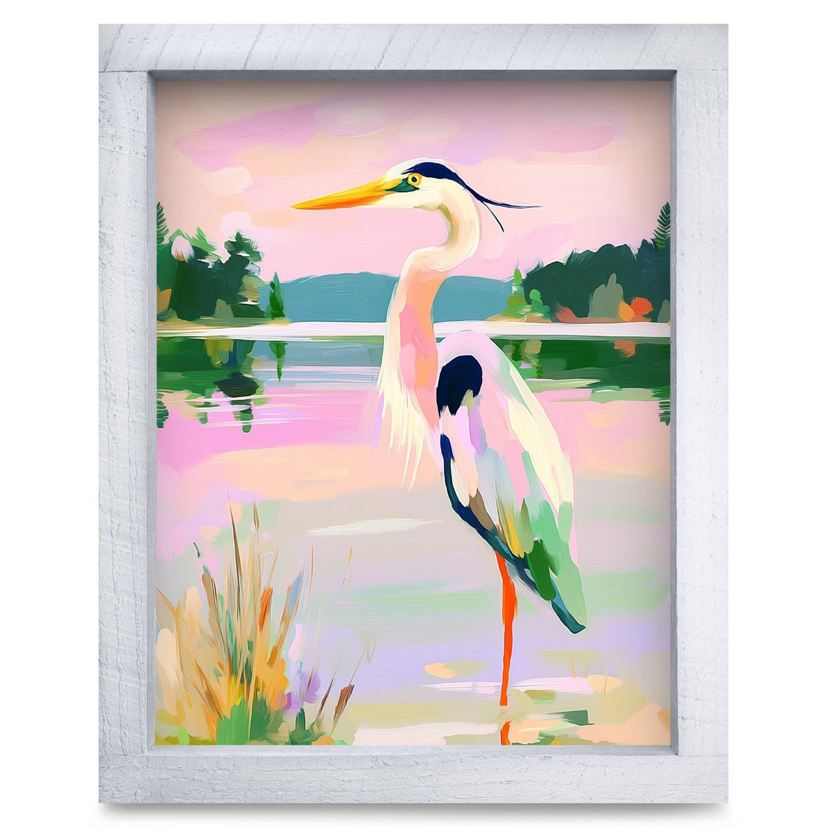 Rustic White frame