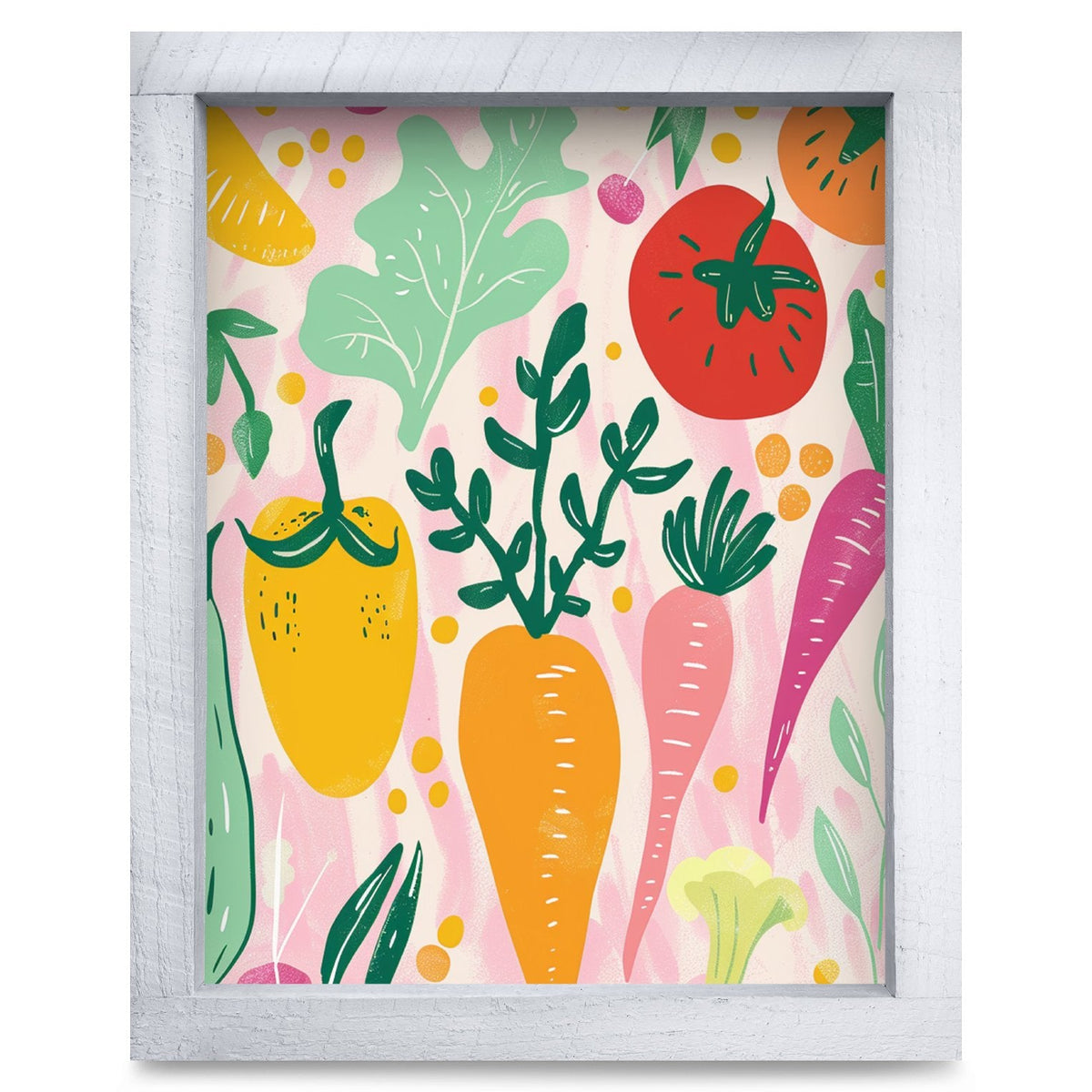 Rustic White frame