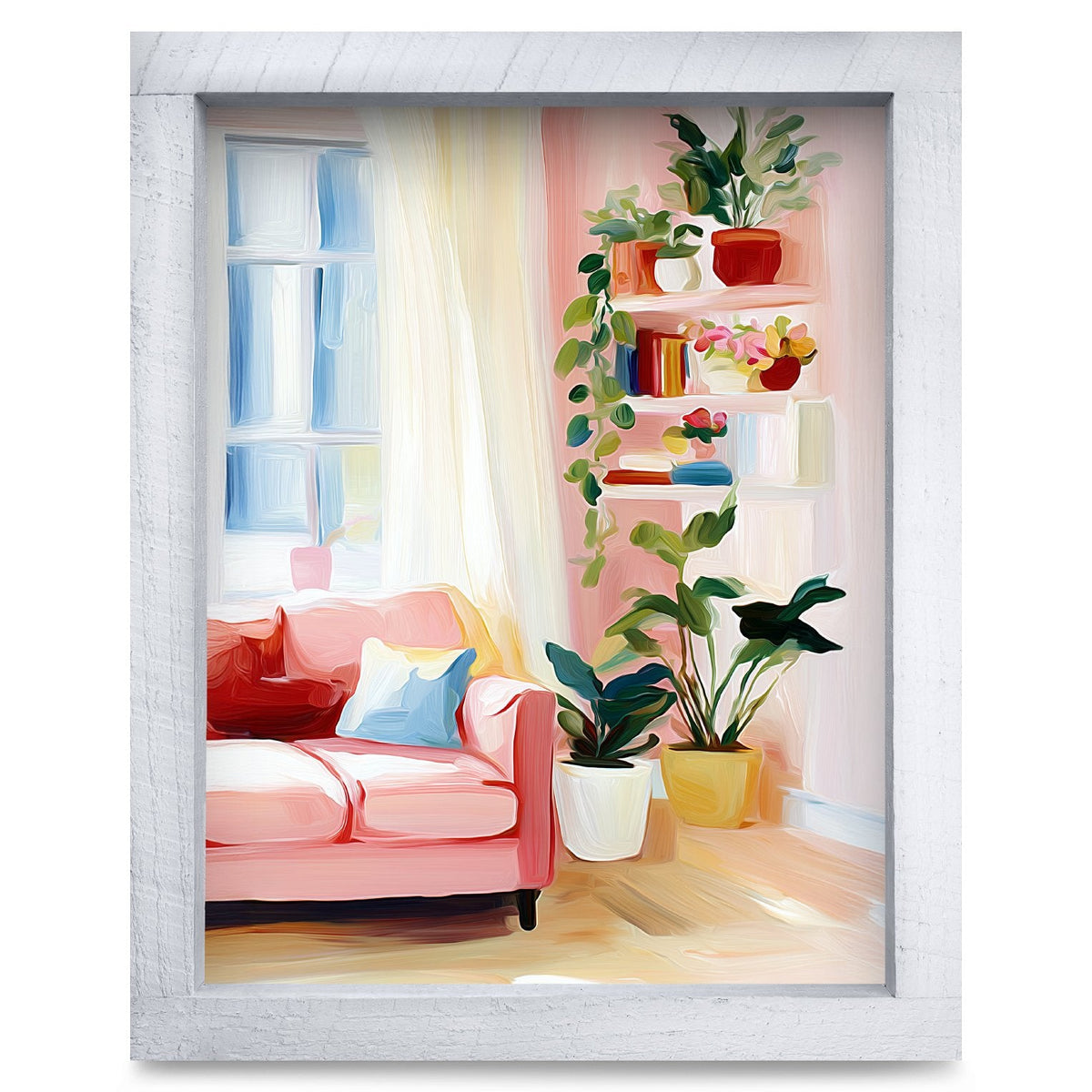 Rustic White frame