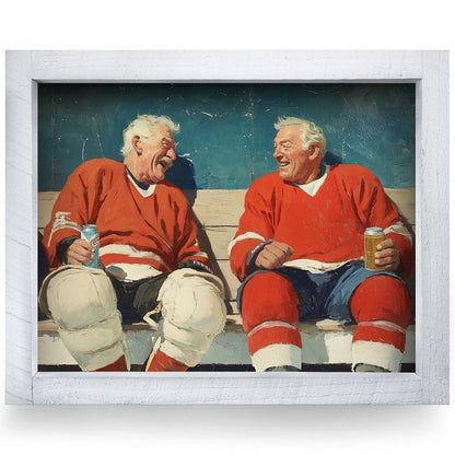 Rustic White frame