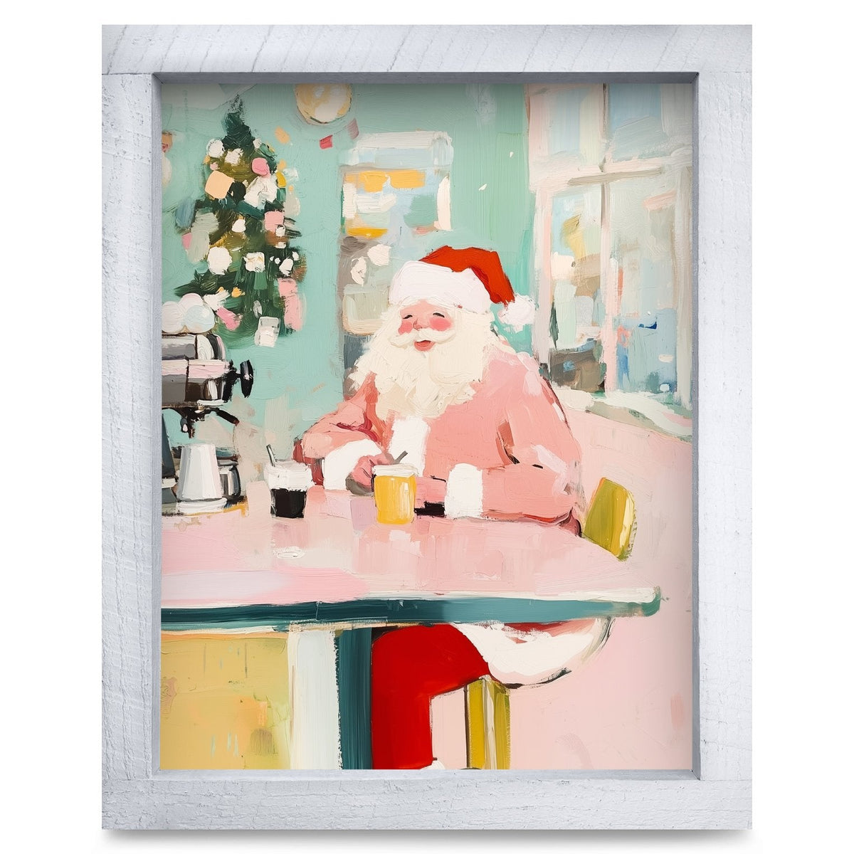 Rustic White frame