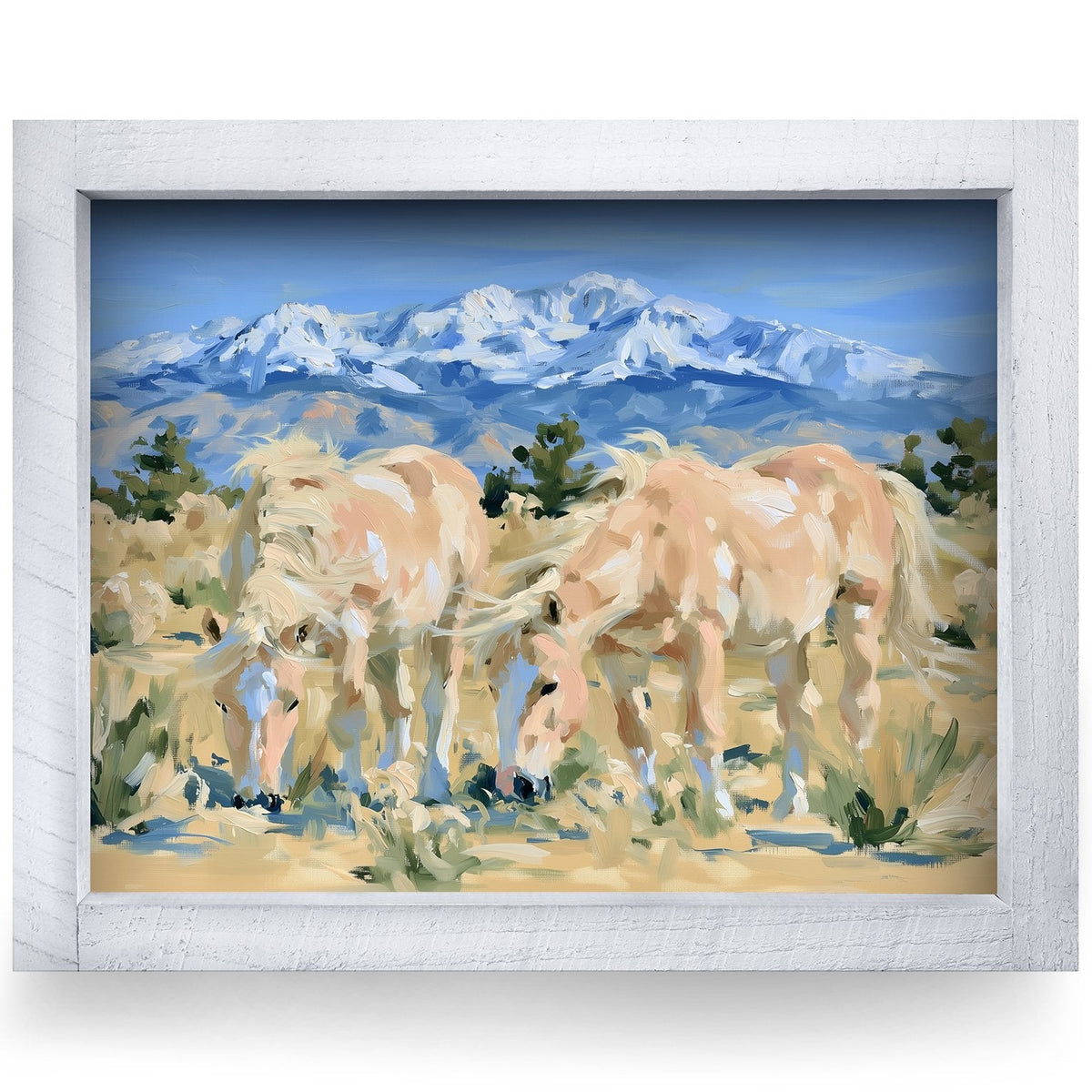Rustic White frame