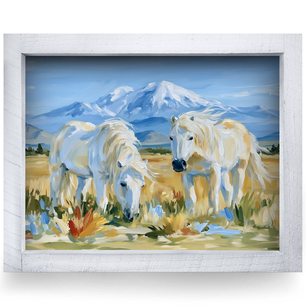 Rustic White frame