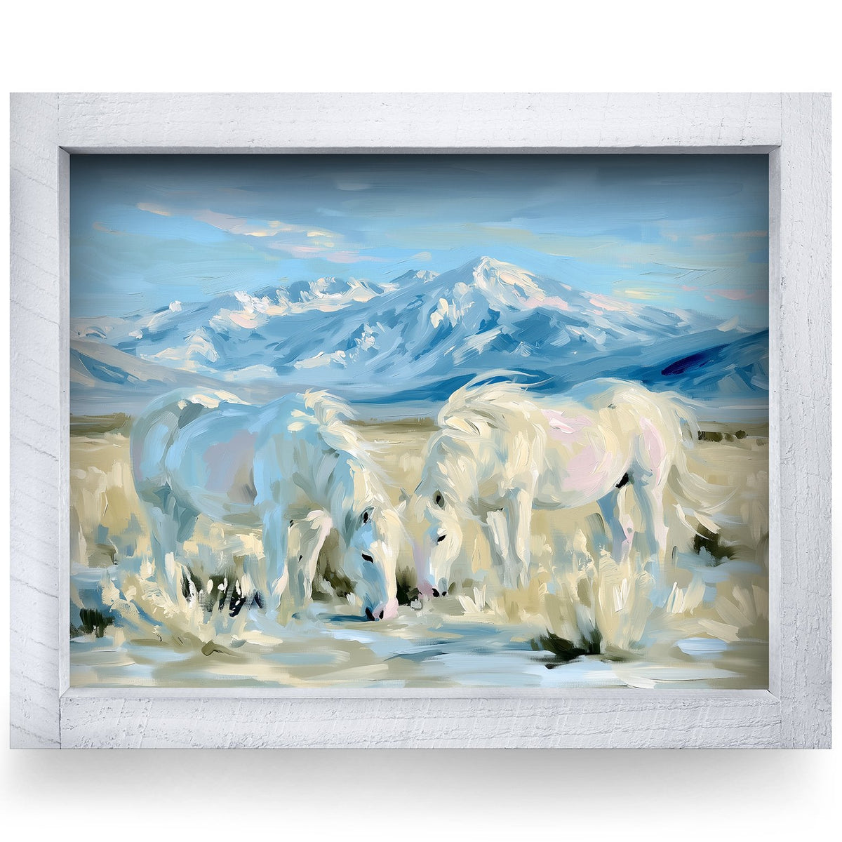 Rustic White frame