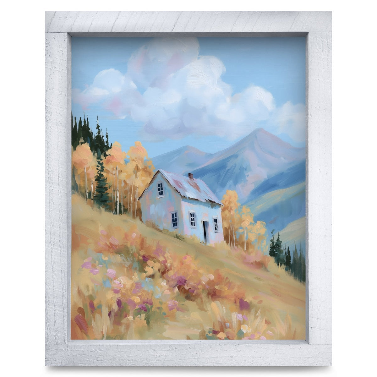 Rustic White frame